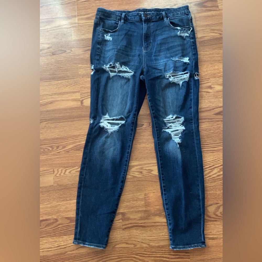 American Eagle Stretch High Waisted Skinny Jeans